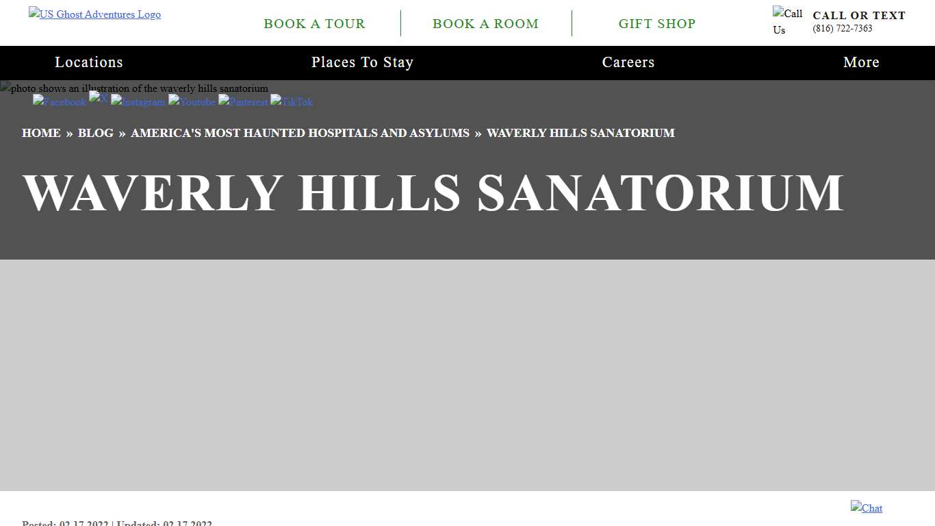 Waverly Hills Sanatorium - US Ghost Adventures
